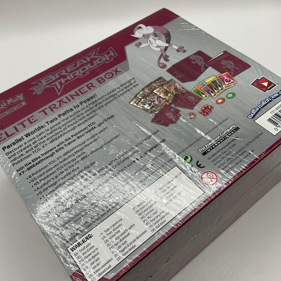 Pokemon: XY BREAKThrough Elite Trainer Box [Mega Mewtwo Y] *See Pictures for Details*
