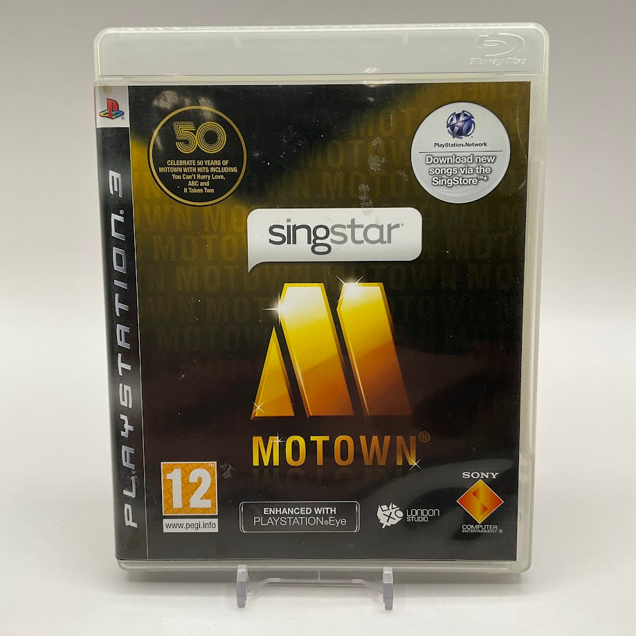 SingStar Motown PAL Playstation 3 Used