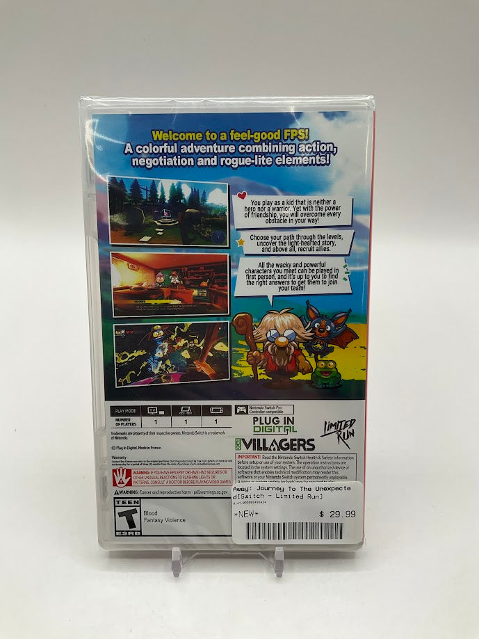 Away: Journey To The Unexpected Nintendo Switch Sealed