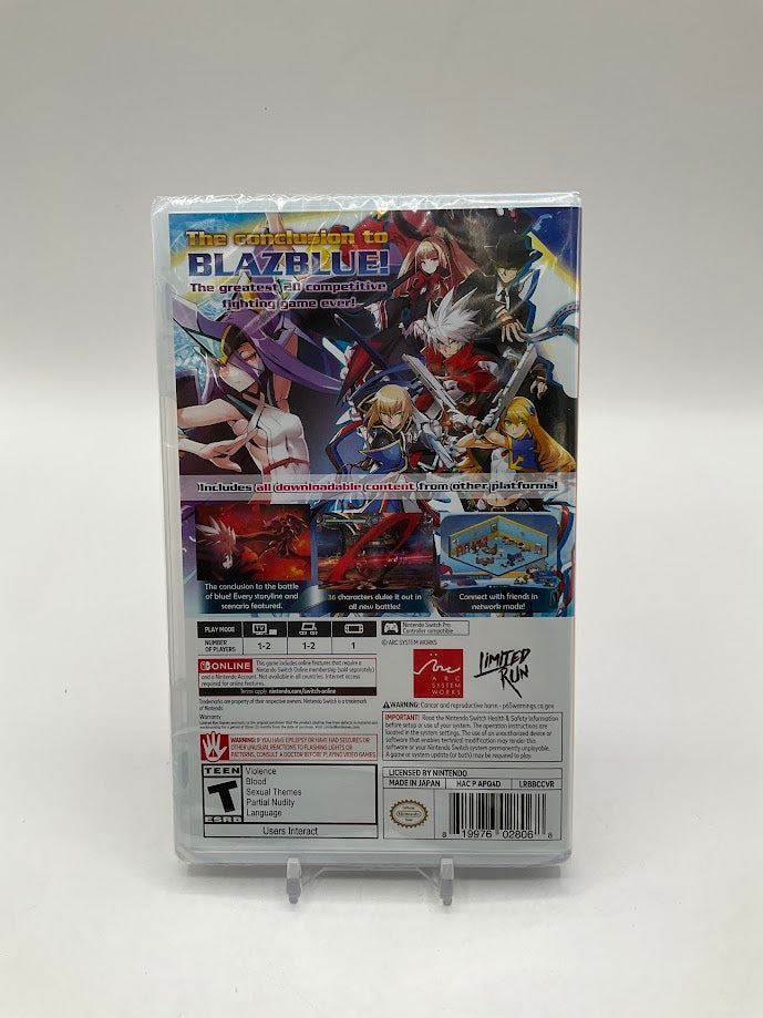 BlazBlue: Central Fiction [Special Edition] Nintendo Switch Sealed