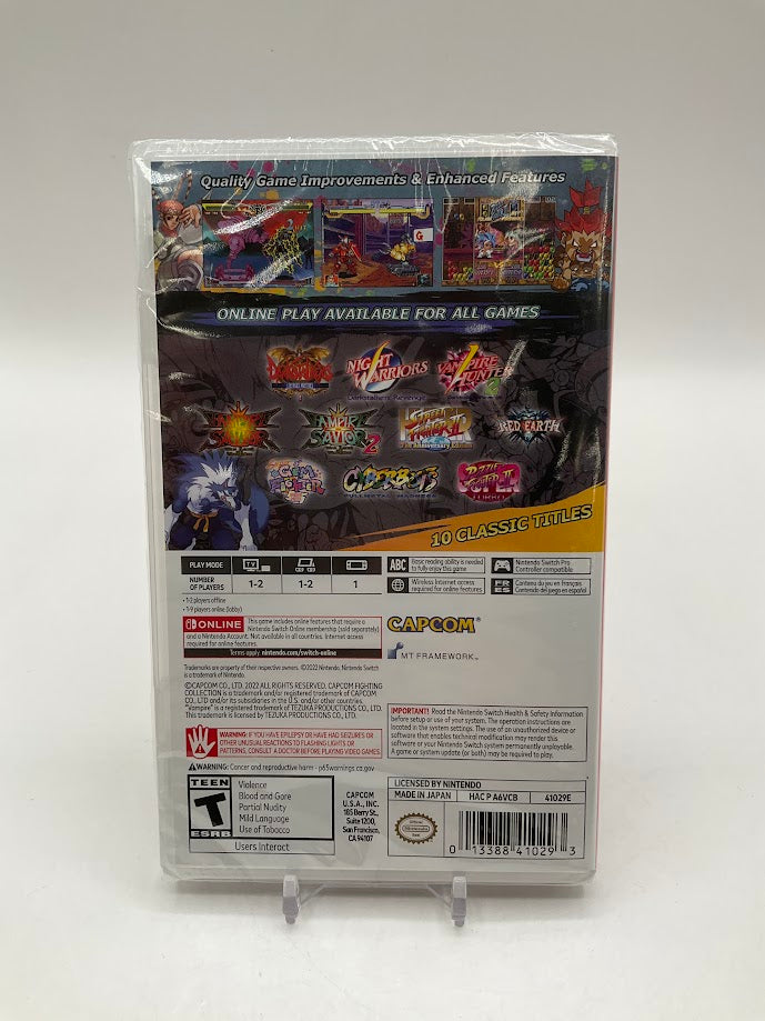 Capcom Fighting Collection Nintendo Switch Sealed