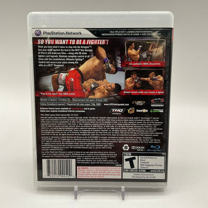 UFC 2009 Undisputed Playstation 3 Used