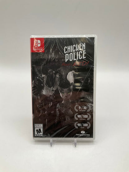 Chicken Police: Paint it Red Nintendo Switch Sealed