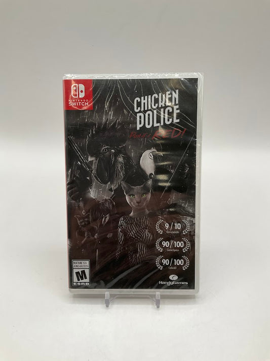 Chicken Police: Paint it Red Nintendo Switch Sealed