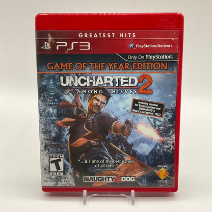 Uncharted 2 Among Thieves [GOTY Greatest Hits NFR] Playstation 3 Used #2