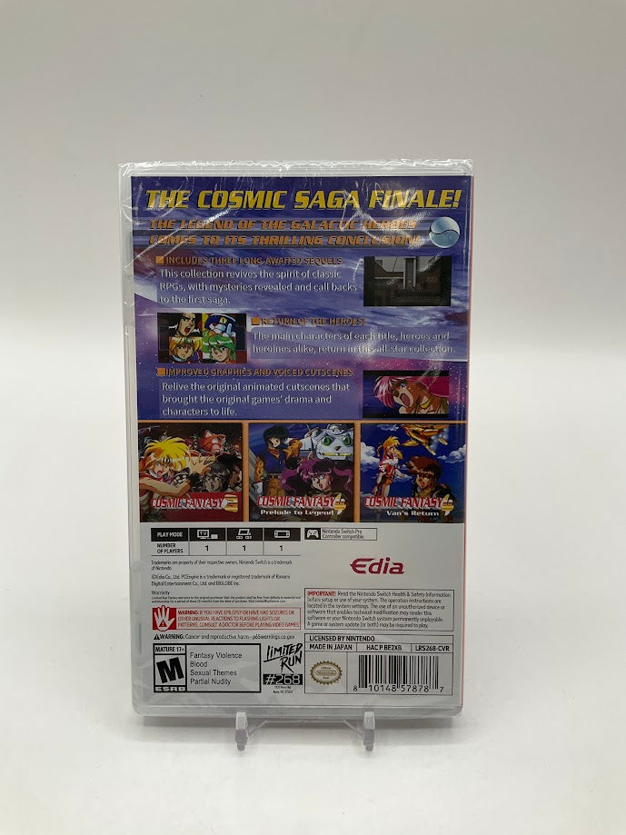 Cosmic Fantasy Collection 2 Nintendo Switch Sealed