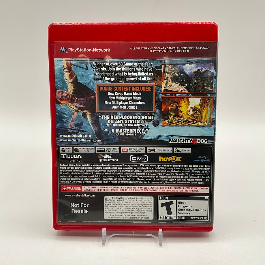 Uncharted 2 Among Thieves [GOTY Greatest Hits NFR] Playstation 3 Used #2