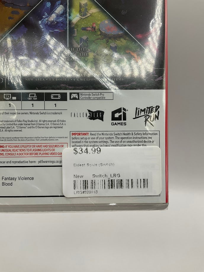 Eldest Souls Nintendo Switch Sealed