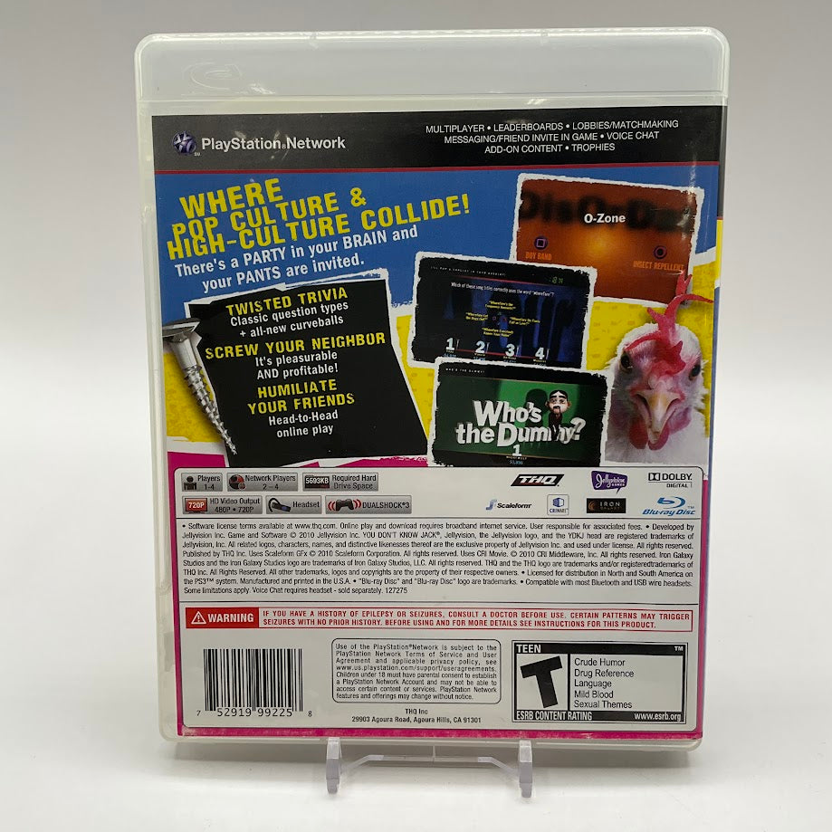 You Don't Know Jack Playstation 3