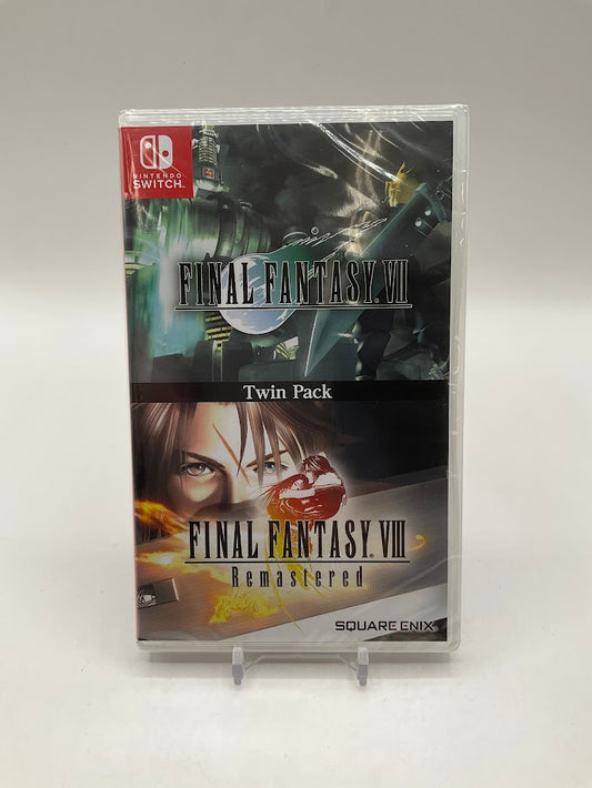 Final Fantasy VII & VIII Remastered Twin Pack Nintendo Switch Sealed