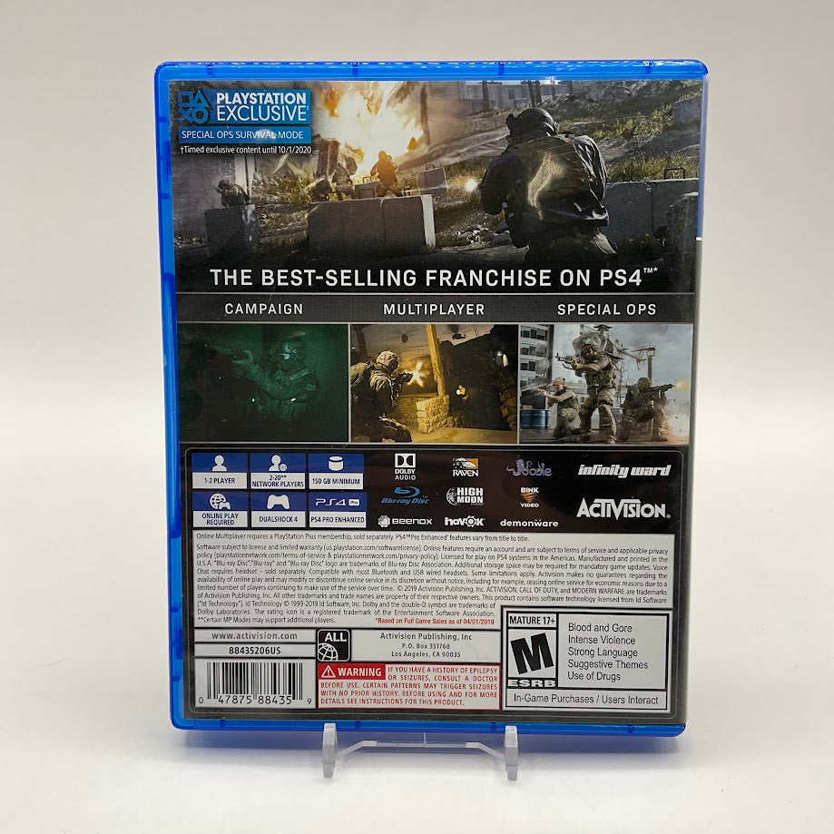 Call of Duty: Modern Warfare Playstation 4 Used