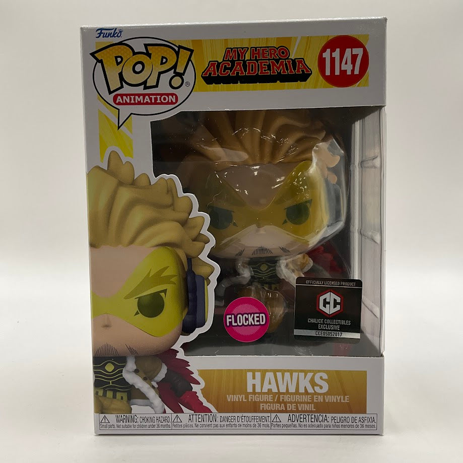 Hawks Funko Pop! My Hero Academia #1147 Flocked Chalice Collectibles