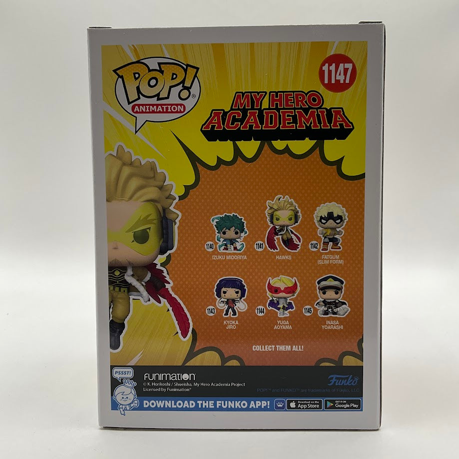 Hawks Funko Pop! My Hero Academia #1147 Flocked Chalice Collectibles