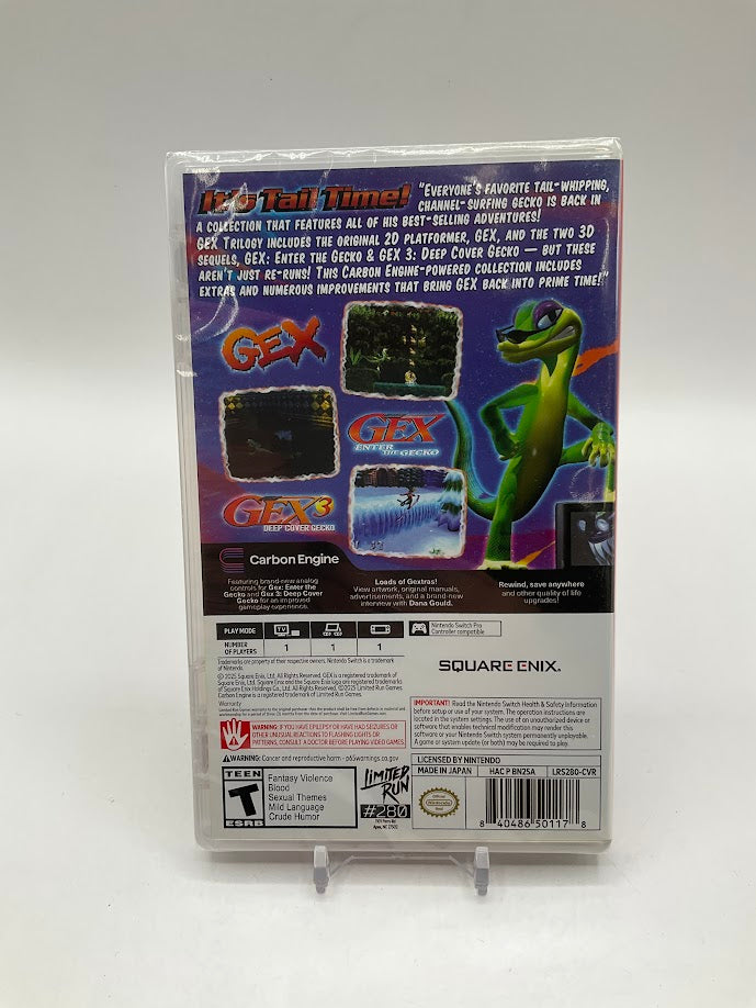 Gex Trilogy Nintendo Switch Sealed