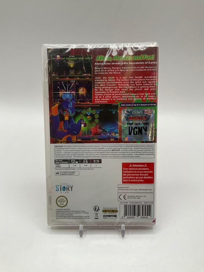 Guns of Mercy Nintendo Switch Sealed