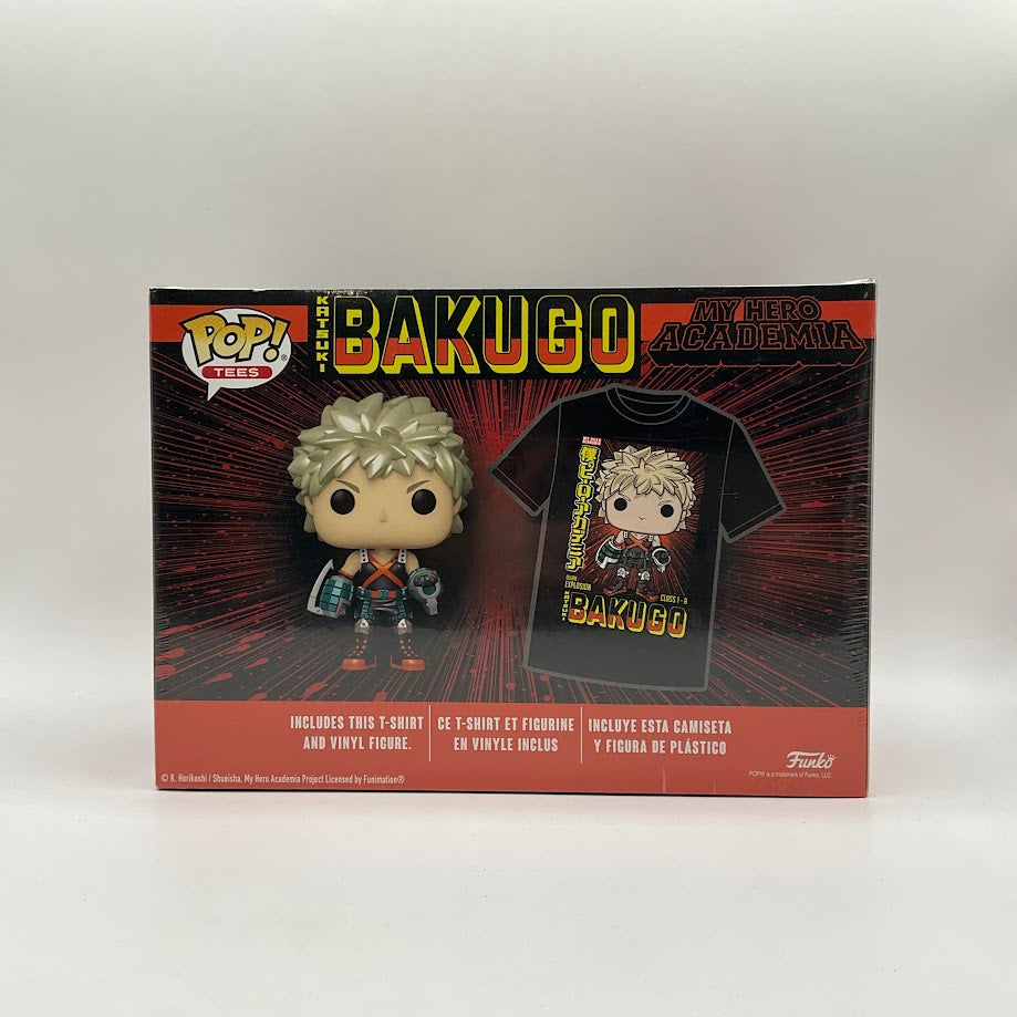Katsuki Bakugo Funko Pop! & Tee Tokyo Ghoul GameStop Exclusive Size L