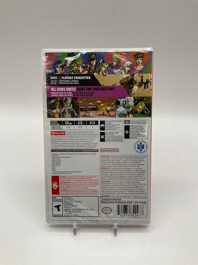 JoJo's Bizarre Adventure: All-Star Battle R Nintendo Switch Sealed