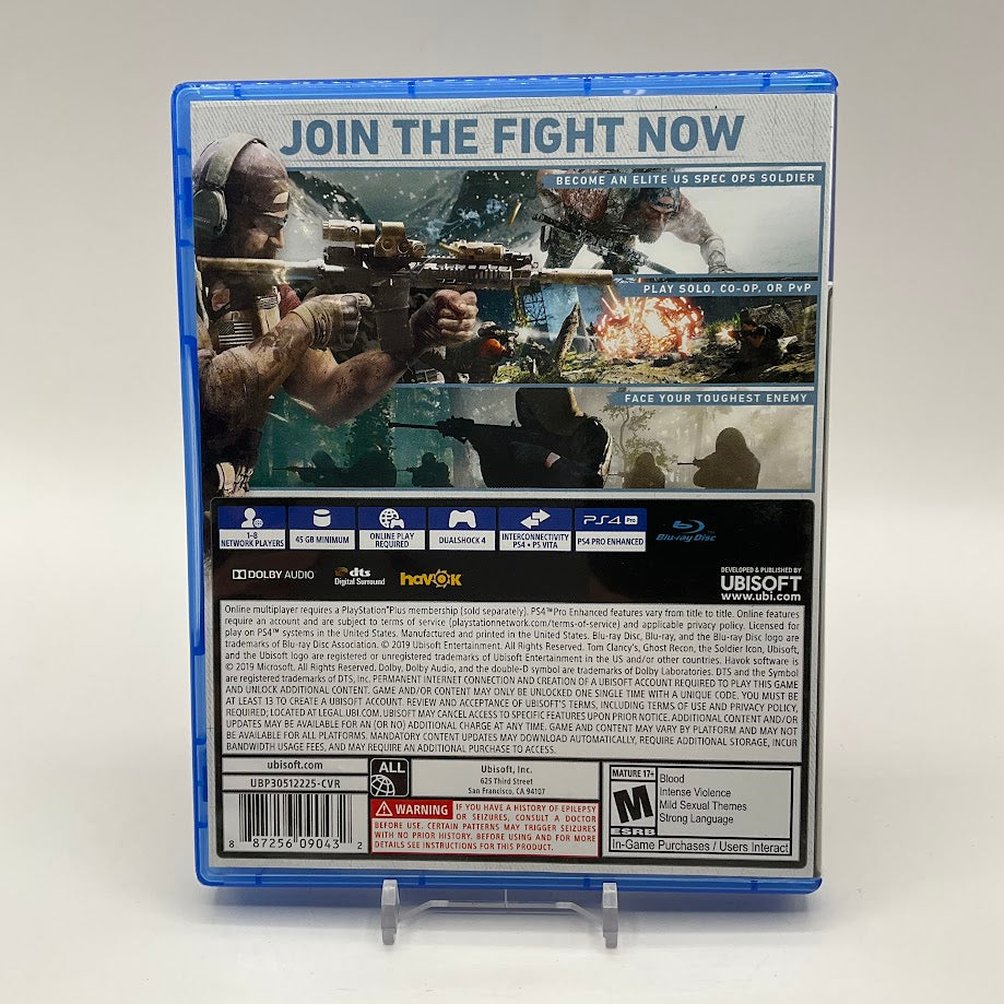 Ghost Recon Breakpoint Playstation 4 Used
