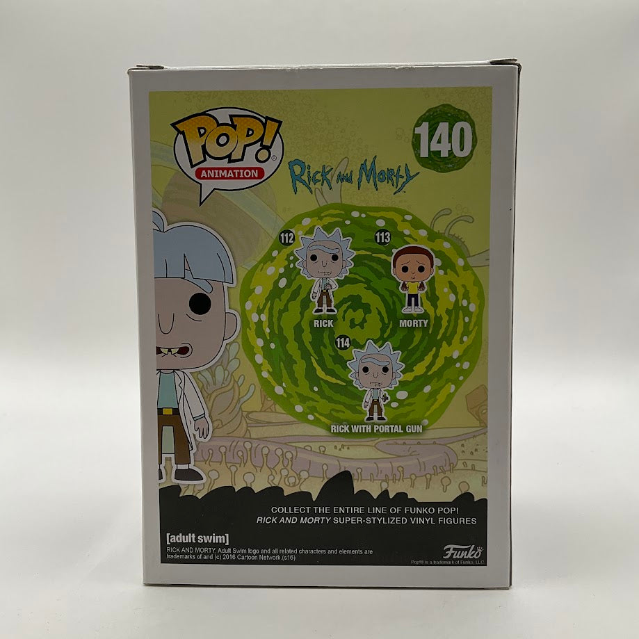 Doofus Rick Funko Pop! Rick & Morty #140 GameStop Exclusive