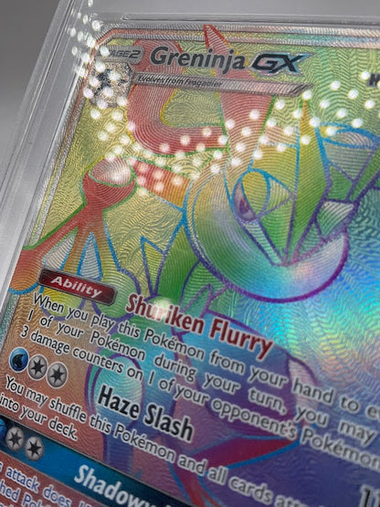 Greninja GX Pokemon Forbidden Light Secret Full Art #133 PSA 10