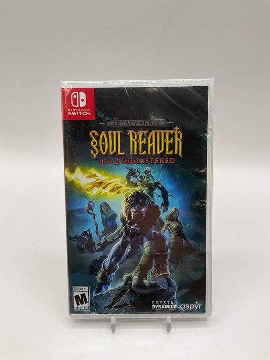Legacy Of Kain Soul Reaver 1 & 2 Remastered Nintendo Switch Sealed