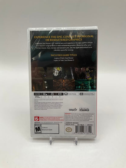 Legacy Of Kain Soul Reaver 1 & 2 Remastered Nintendo Switch Sealed