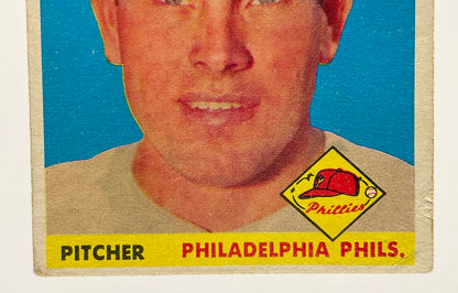 Robin Roberts 1958 Topps #90 Philadelphia Phillies GD