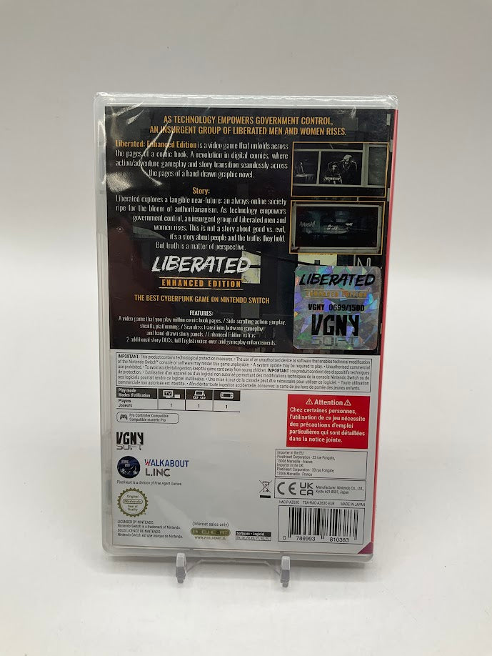 aLiberated: Enhanced Edition Nintendo Switch Sealed #2