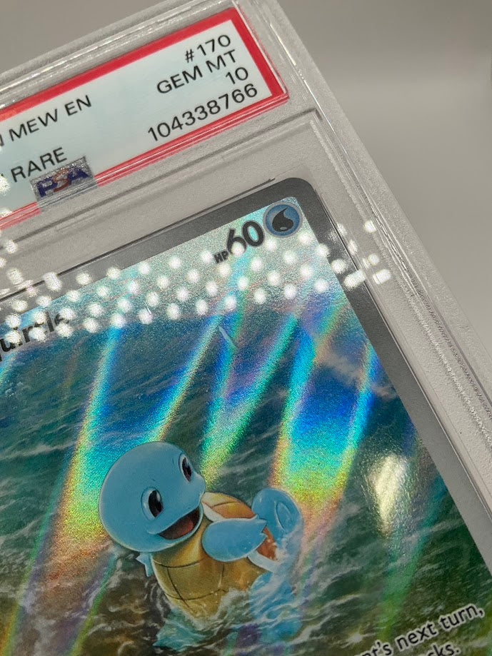 Squirtle Pokemon 151 Illustration Rare #170 PSA 10