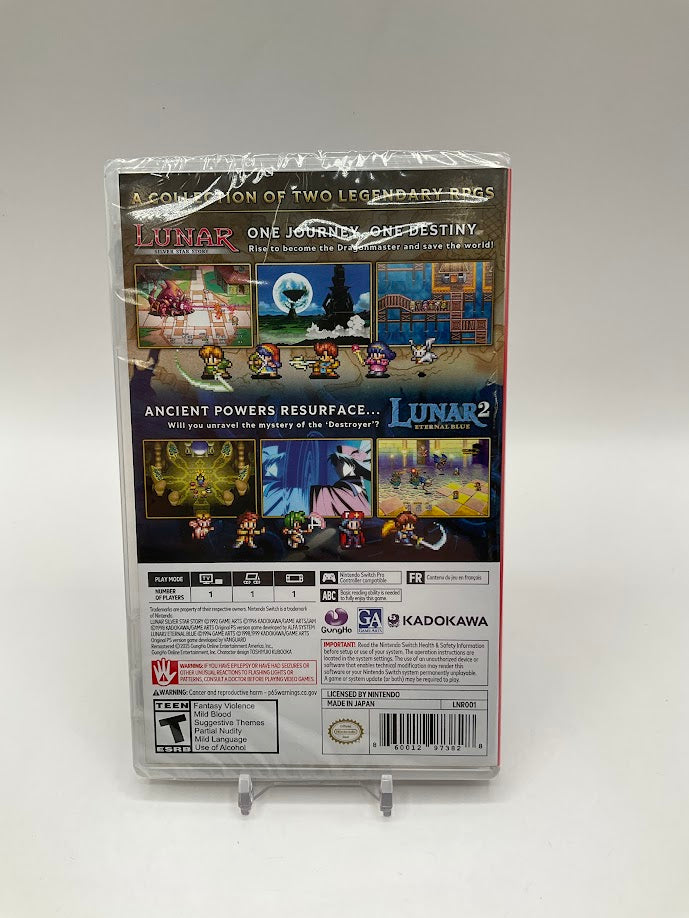 Lunar Remastered Collection Nintendo Switch Sealed #1