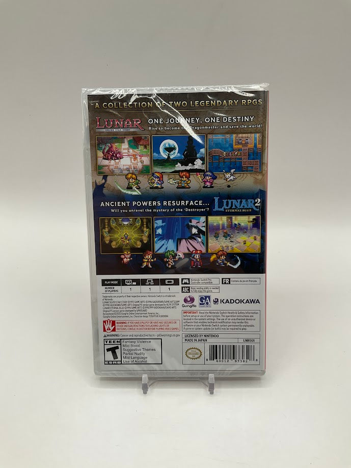 Lunar Remastered Collection Nintendo Switch Sealed #2
