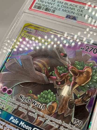 Trevenant & Dusknoir GX Pokemon Pale Moon GX Box Promo #SM217 PSA 10 #1