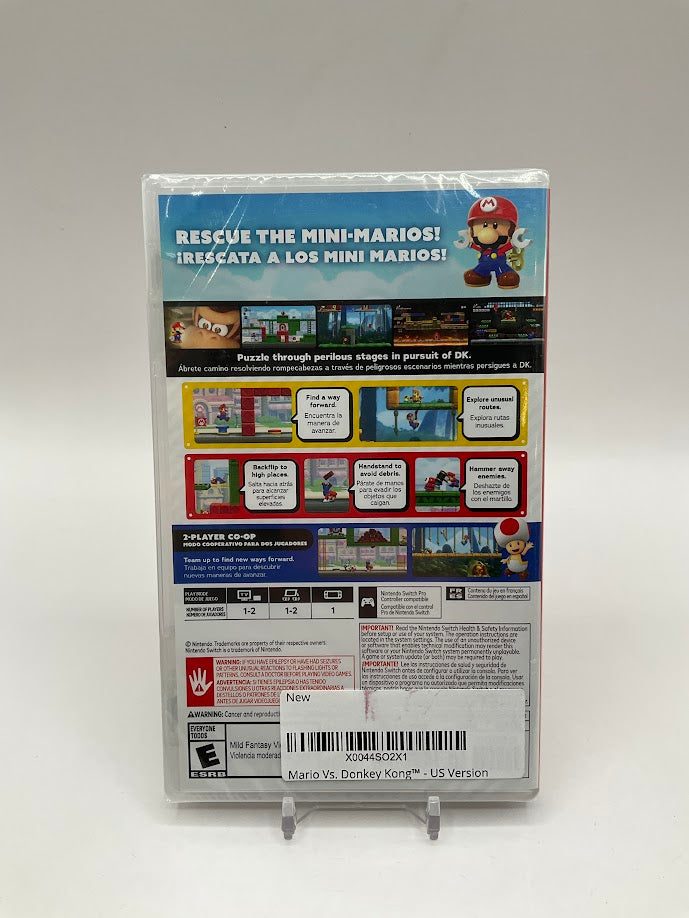 Mario VS Donkey Kong Nintendo Switch Sealed #1