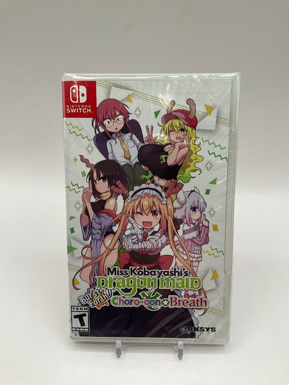 Miss Kobayashi's Dragon Maid Burst Forth Choro-Gon Breath Nintendo Switch Sealed