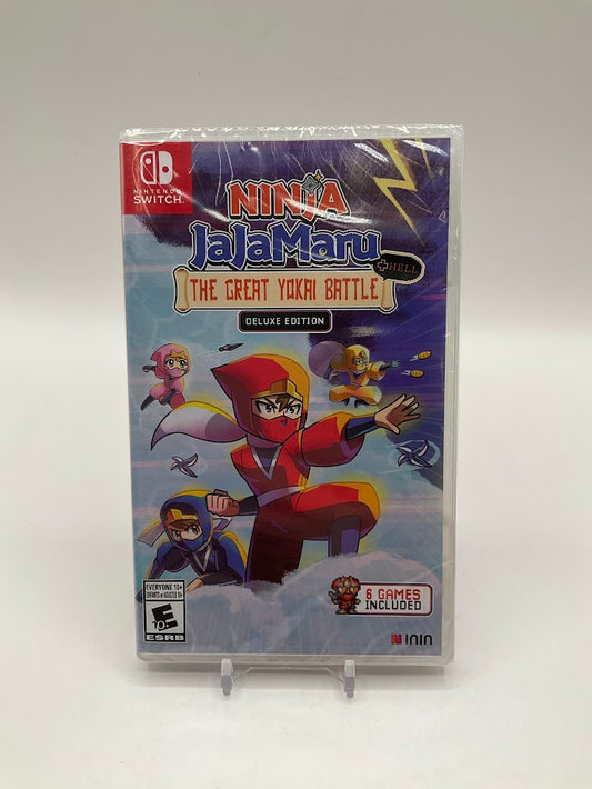 Ninja Jajamaru The Great Yokai Battle Hell Deluxe Edition Nintendo Switch Sealed