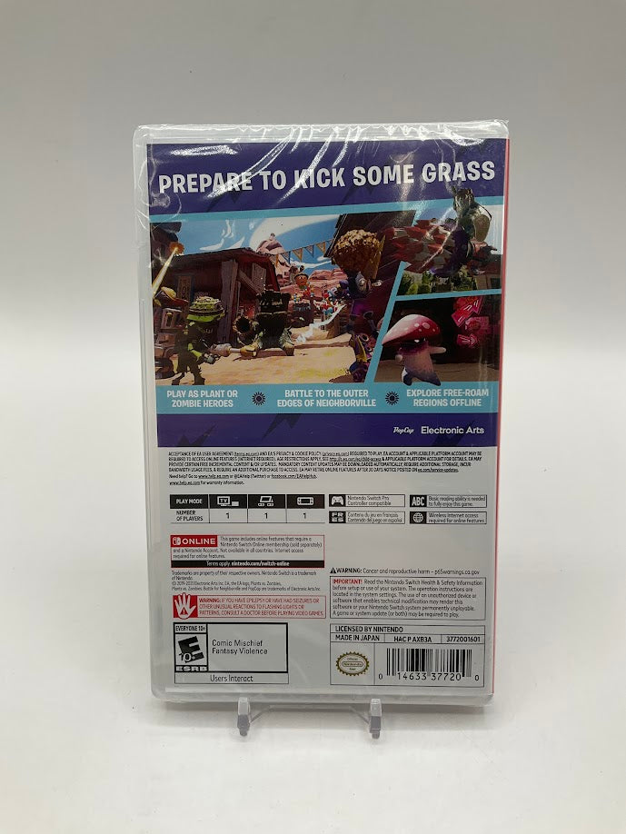 Plants vs Zombies Battle for Neighborville Complete Ed. Nintendo Switch Sealed