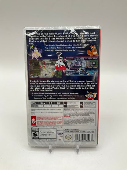 Pocky & Rocky Reshrined Nintendo Switch Sealed #2