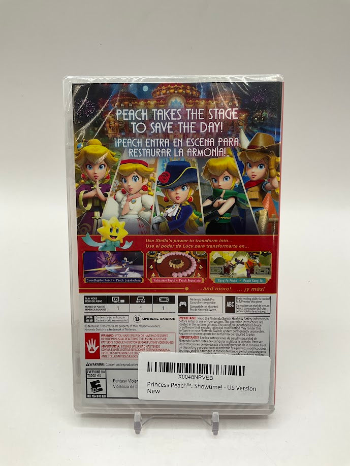 Princess Peach: Showtime Nintendo Switch Sealed #1