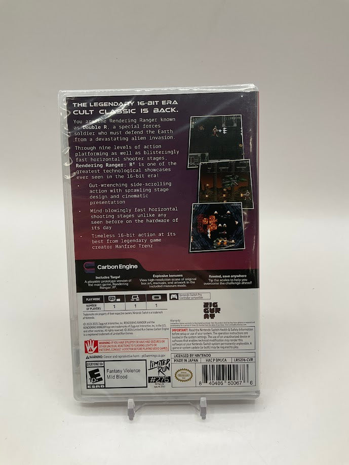 Rendering Ranger R2 Rewind Nintendo Switch Sealed