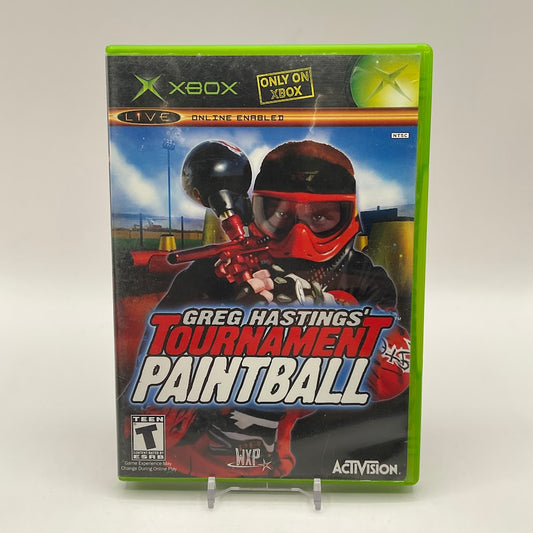 Greg Hastings Tournament Paintball Xbox Used