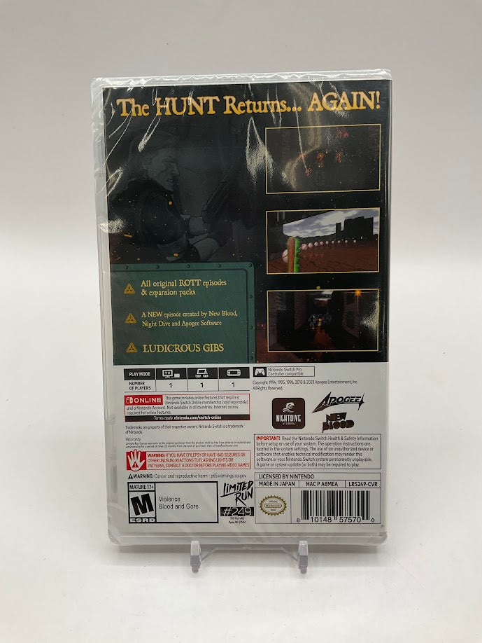 Rise Of The Triad: Ludicrous Edition Nintendo Switch Sealed