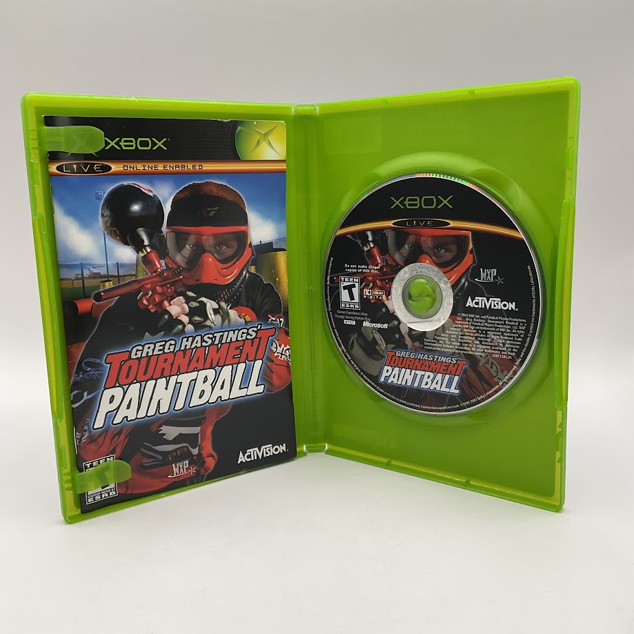 Greg Hastings Tournament Paintball Xbox Used