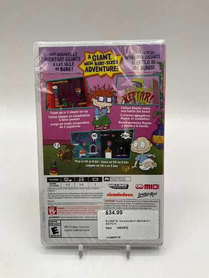 Rugrats: Adventures In Gameland Nintendo Switch Sealed