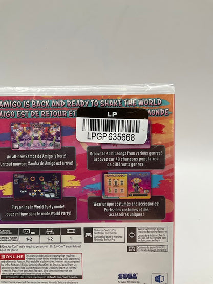Samba de Amigo: Party Central Nintendo Switch Sealed