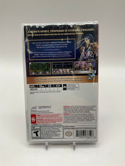 Saviors of Sapphire Wing & Stranger of Sword City Revisit Nintendo Switch Sealed