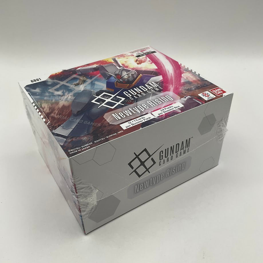 new type rising booster box Gundam - GD01 Newtype - Pack from the hottest titles to the last piece for your collection Gundam Card Game Booster Box