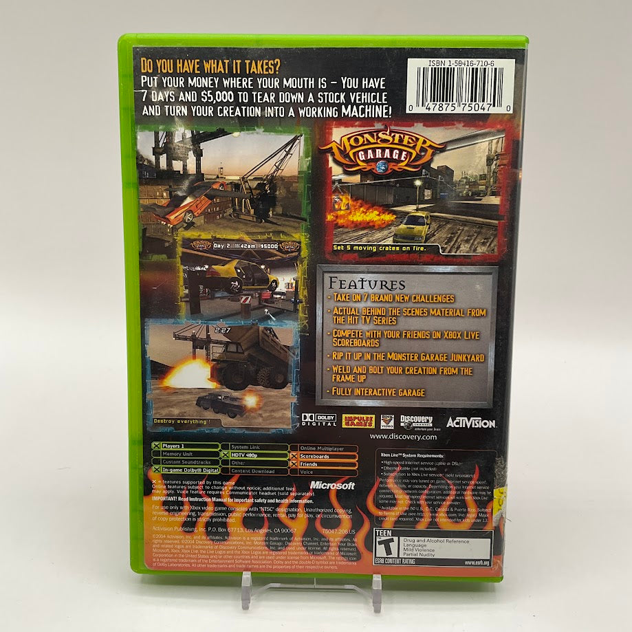 Monster Garage Xbox Used