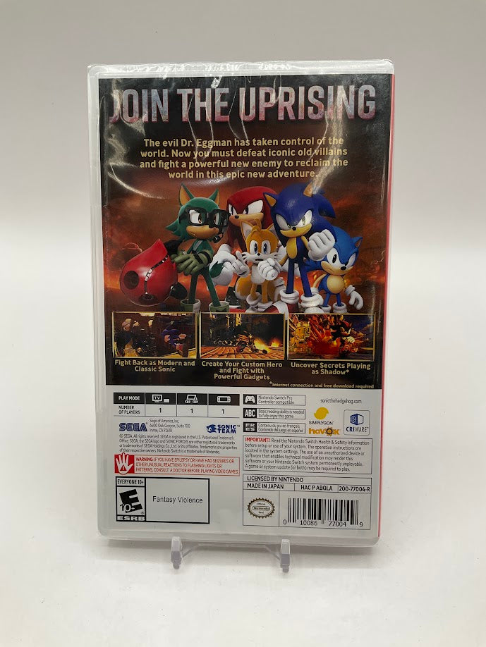 Sonic Forces Nintendo Switch Sealed