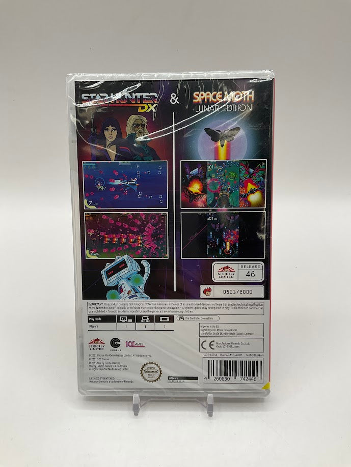 Star Hunter DX & Space Moth: Lunar Edition PAL Nintendo Switch Sealed