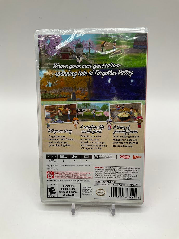 Story of Seasons: A Wonderful Life Nintendo Switch Sealed